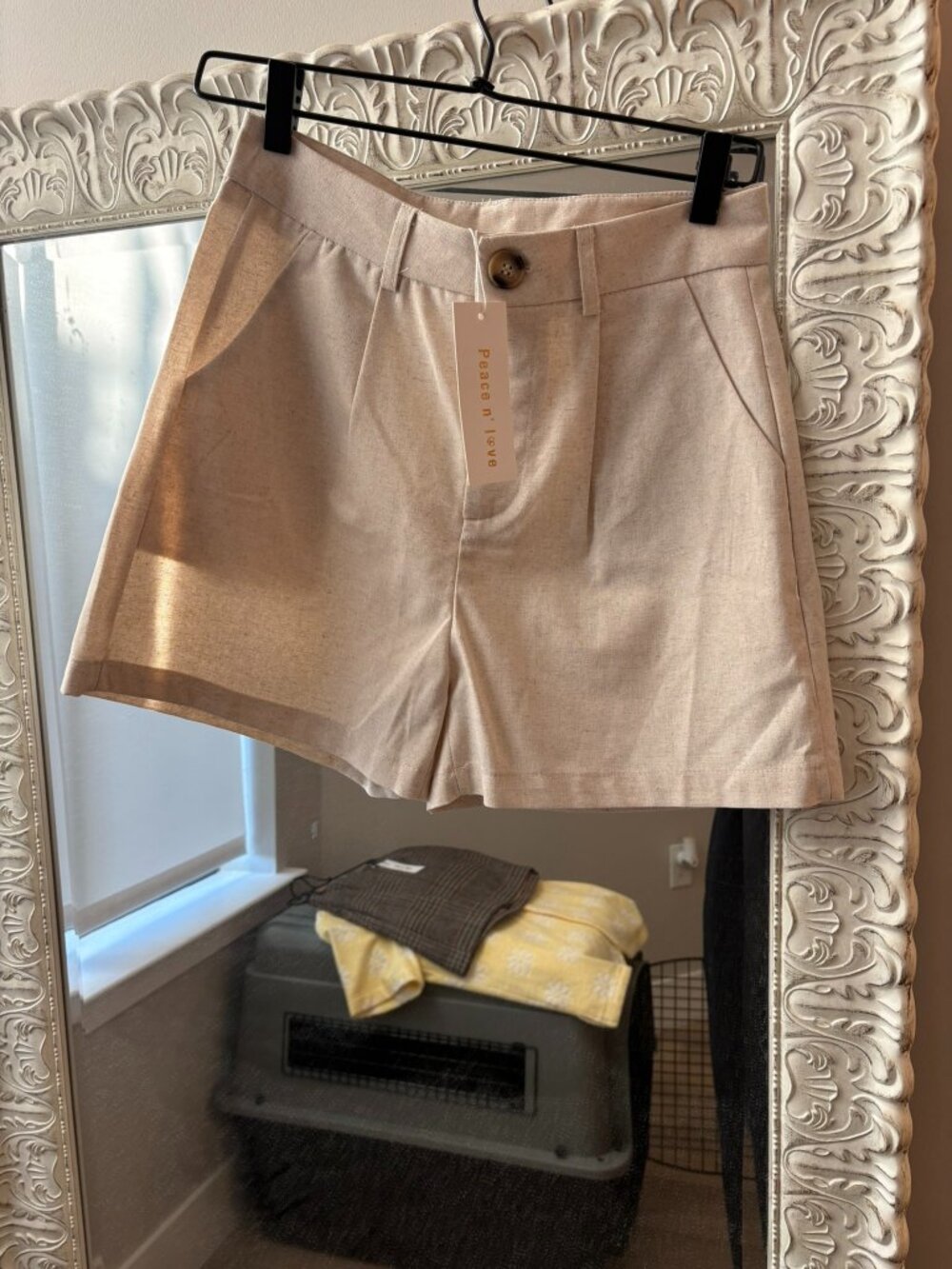 Beige Burmuda Shorts NWT
